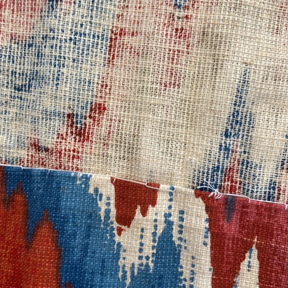 Flame Stitch Wide Window Panel - Picture 6 of 9